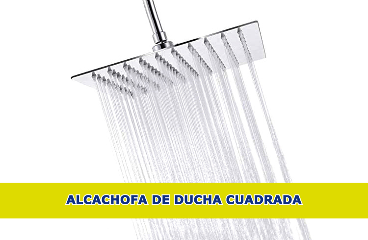 alcachofa ducha cuadrada
