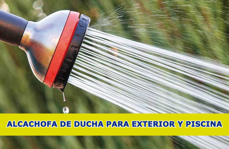 alcachofa ducha exterior